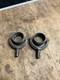 Vintage Rare Marine Nautical Row Boat Ore Locks Swivel Mounts Set Pair Parts Usa