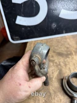 Vintage Rare Marine Nautical Row Boat Ore Locks Swivel Mounts Set Pair Parts USA