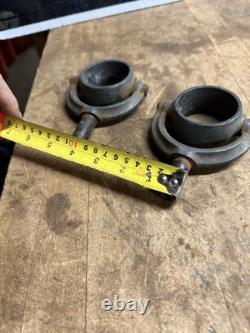 Vintage Rare Marine Nautical Row Boat Ore Locks Swivel Mounts Set Pair Parts USA