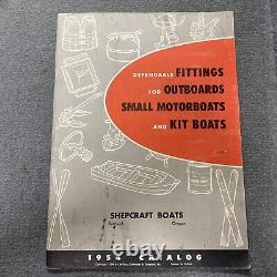 Vintage Rare Shepcraft Boats 1954 Parts Catalog Oregon 55 Pages