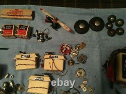 Vintage Rc Engine Motor Parts Miscellaneous Junk Drawer Lot Boat Car Plane Parts