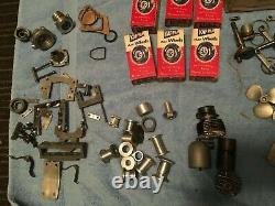 Vintage Rc Engine Motor Parts Miscellaneous Junk Drawer Lot Boat Car Plane Parts