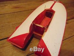 Vintage Rc Hydroplane BATMAN Boat RESTORATION Or PARTS