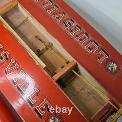 Vintage Red RC Nitro Gas Model Boat With Motor (Parts Or Repair Only)