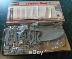 Vintage Revell 172 Patrol Torpedo Boat PT109 Model Ship Kit sealed parts