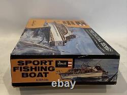 Vintage Revell 1/56 Sport Fishing Boat, 1996 SSP reissue, H-387, parts sealed