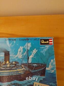 Vintage Revell Titanic Model Kit From 1976 Sealed Parts Bags