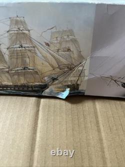 Vintage Revell U. S. S. Constitution Old Ironsides Model Kit with Box & Extras