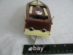 Vintage Rico Japan Battery Operated Wood Boat with Inboard Motor Parts / Restore