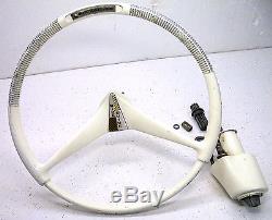 Vintage Ride Guide Boat Steering Wheel Quiksilver Original Paint WithExtras
