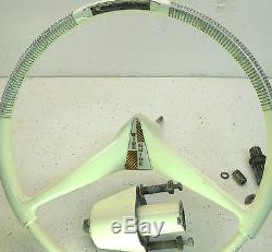 Vintage Ride Guide Boat Steering Wheel Quiksilver Original Paint WithExtras