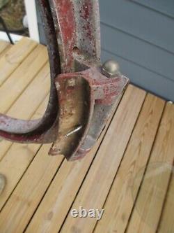 Vintage Round Boat Hatch PARTS Ship Porthole Hatch Cover Frame LYMAN BSMT