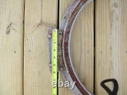 Vintage Round Boat Hatch PARTS Ship Porthole Hatch Cover Frame LYMAN BSMT