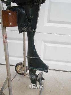 Vintage SEARS Ted Williams 7.5hp Solid State Ignition Outboard Boat Motor