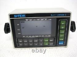 Vintage SI-TEX XJ-1 Loran C Receiver Boat Navigation System-For Parts or Project
