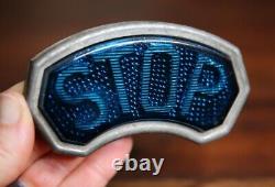 Vintage STOP LIGHT Glass Lens Ford Buick Studebaker Motorcycle Hot Rod TAILLIGHT