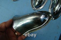 Vintage Sail Crusier Boat Parts, Nickel Plate Brass, Kainer Sconce Shape Thing