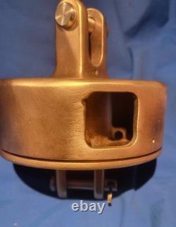 Vintage Sailboat Parts Marriman Bronze Roller Furler Classic Yaght Fitting Boat
