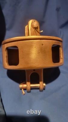 Vintage Sailboat Parts Marriman Bronze Roller Furler Classic Yaght Fitting Boat