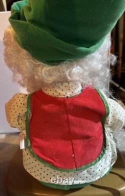 Vintage Santa's Best Christmas Elf Building Boat Animated Collectable 1990's
