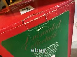 Vintage Santa's Best Christmas Elf Building Boat Animated Collectable 1990's