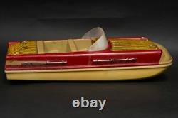 Vintage Schuco Elektro Record 5555 Boat W. Germany For Restoration / Parts