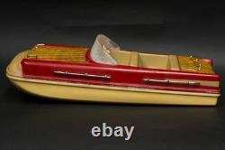 Vintage Schuco Elektro Record 5555 Boat W. Germany For Restoration / Parts