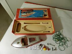 Vintage Schuco Elektro-delfino 5411 Navico-vintage Schuco Toy Boat- Parts/repair