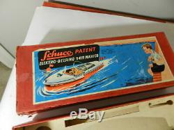 Vintage Schuco Elektro-delfino 5411 Navico-vintage Schuco Toy Boat- Parts/repair