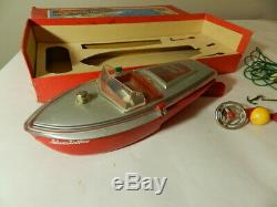 Vintage Schuco Elektro-delfino 5411 Navico-vintage Schuco Toy Boat- Parts/repair