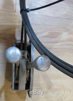 Vintage Scott Atwater outboard controller with 10' Cables