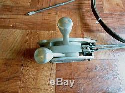 Vintage Scott Atwater outboard controller with 10' Cables