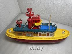 Vintage Sea Fire Boat Battery Operated by Cosmo of Hong Kong AS ISFOR PARTS
