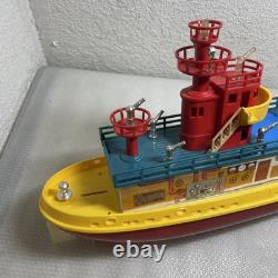 Vintage Sea Fire Boat Battery Operated by Cosmo of Hong Kong AS ISFOR PARTS