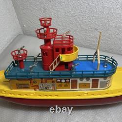 Vintage Sea Fire Boat Battery Operated by Cosmo of Hong Kong AS ISFOR PARTS