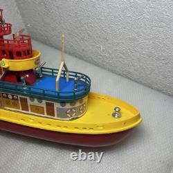 Vintage Sea Fire Boat Battery Operated by Cosmo of Hong Kong AS ISFOR PARTS