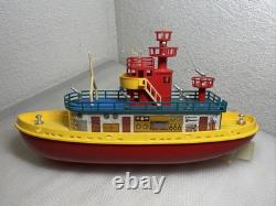 Vintage Sea Fire Boat Battery Operated by Cosmo of Hong Kong AS ISFOR PARTS
