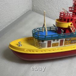 Vintage Sea Fire Boat Battery Operated by Cosmo of Hong Kong AS ISFOR PARTS