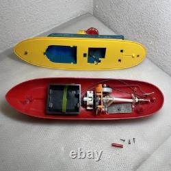 Vintage Sea Fire Boat Battery Operated by Cosmo of Hong Kong AS ISFOR PARTS