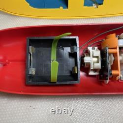 Vintage Sea Fire Boat Battery Operated by Cosmo of Hong Kong AS ISFOR PARTS