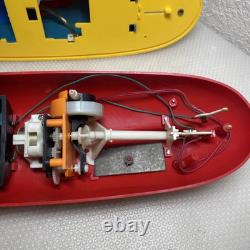 Vintage Sea Fire Boat Battery Operated by Cosmo of Hong Kong AS ISFOR PARTS