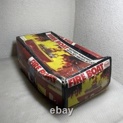 Vintage Sea Fire Boat Battery Operated by Cosmo of Hong Kong AS ISFOR PARTS