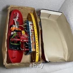 Vintage Sea Fire Boat Battery Operated by Cosmo of Hong Kong AS ISFOR PARTS