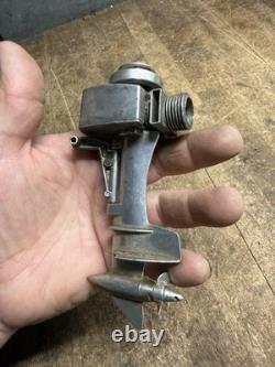 Vintage Sea Fury R/C Toy Model Boat Outboard Marine Gas Engine Motor Parts USA