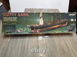 Vintage Sergal Cutty Sark Model Ship Kit 178 Parts/Incomplete AS-IS