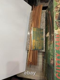 Vintage Sergal Cutty Sark Model Ship Kit 178 Parts/Incomplete AS-IS