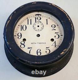 Vintage Seth Thomas Clock Co Boat Ships Clock Parts Repair