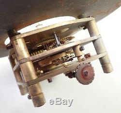 Vintage Seth Thomas Us Navy Boat Ships Clock Movement Parts Repair