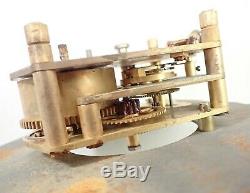 Vintage Seth Thomas Us Navy Boat Ships Clock Movement Parts Repair