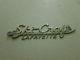 Vintage Ski-crafts Lafayette Metal Boat Emblem Ornament Namplate Sign Badge Trim